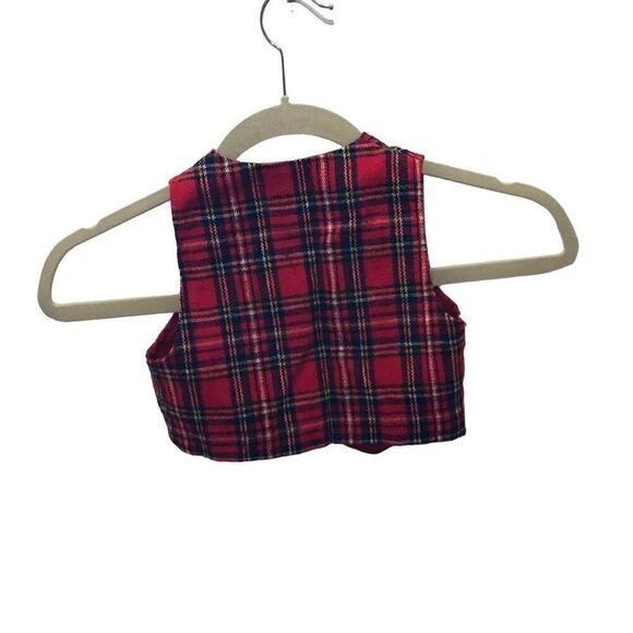 Health-Tex 2T Plaid Tartan Vest Made in the USA Vintage - Picture 2 of 4